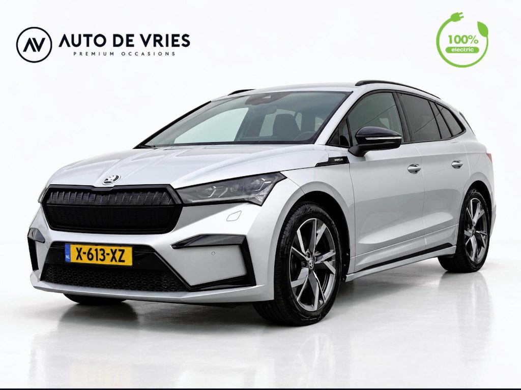 Skoda Enyaq iV 60 Sportline | SOH 92% | Leder | Memory | Camera | Warmtepomp | Trekhaak
