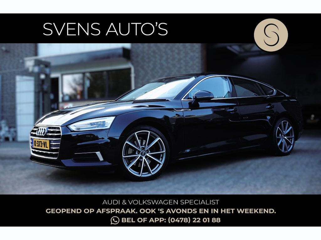 Audi A5 Sportback 1.4 TFSI 150pk Virtual|Keyless|19"|Carplay|Leder|Sportstoelen
