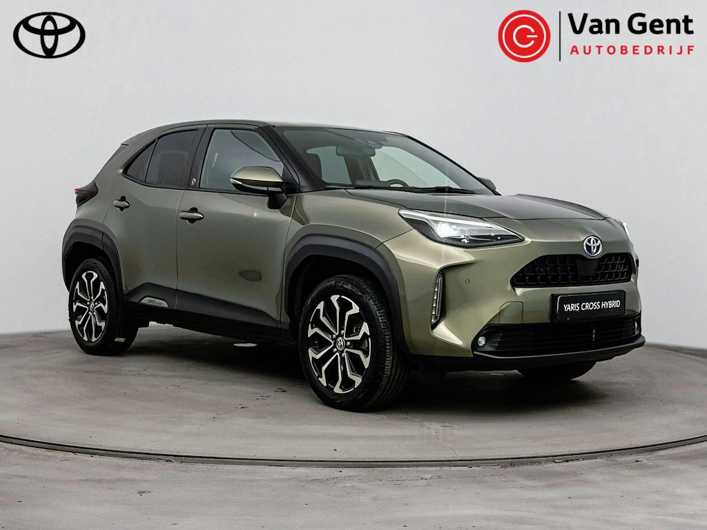 Toyota Yaris Cross 1.5 Hybrid Dynamic | Trekhaak | Dodehoek detectie | Stoel-/stuurverwarming | Parkeersensoren voor/achter | Apple Carplay / Android Auto | Keyless | Adaptive Cruise | Clima | Camera | Full LED | 17 inch