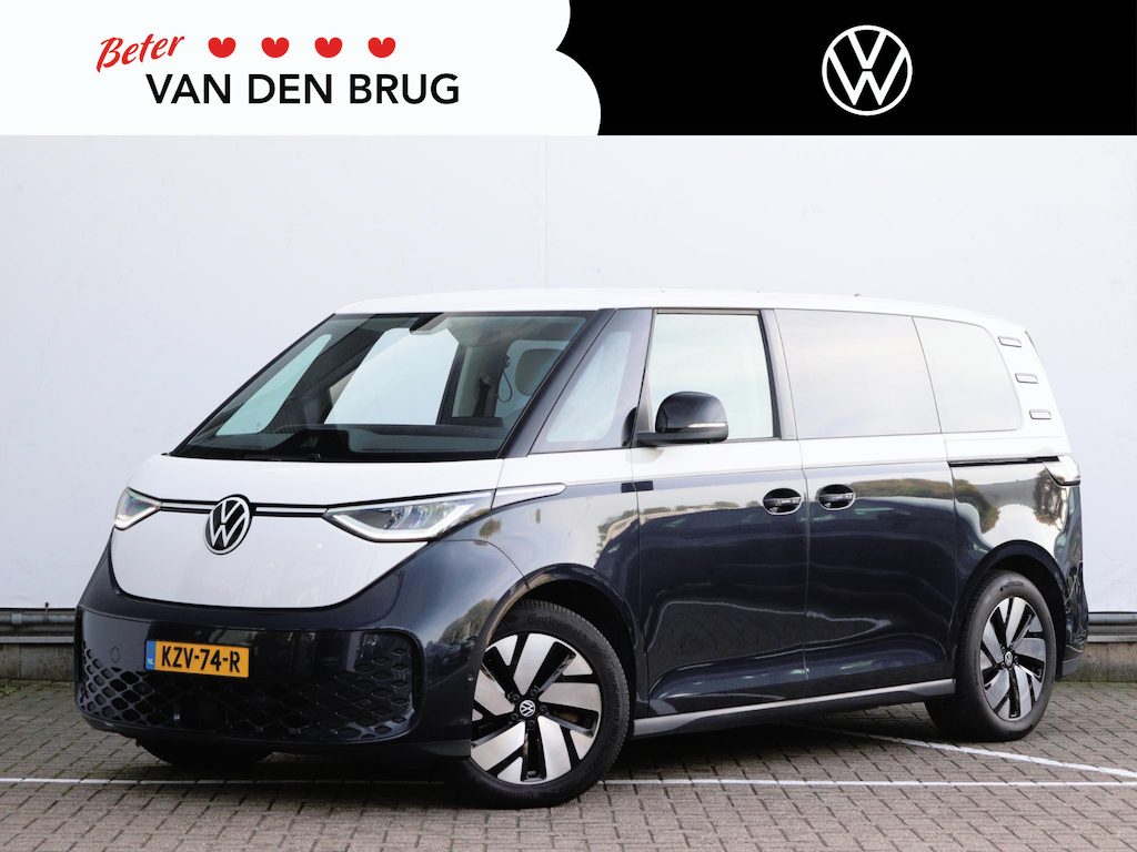 Volkswagen ID. Buzz 1st Max 77kWh | Trekhaak | 360° Camera | 2x elektrische schuifdeur | Stoelverwarming | Side Assist |