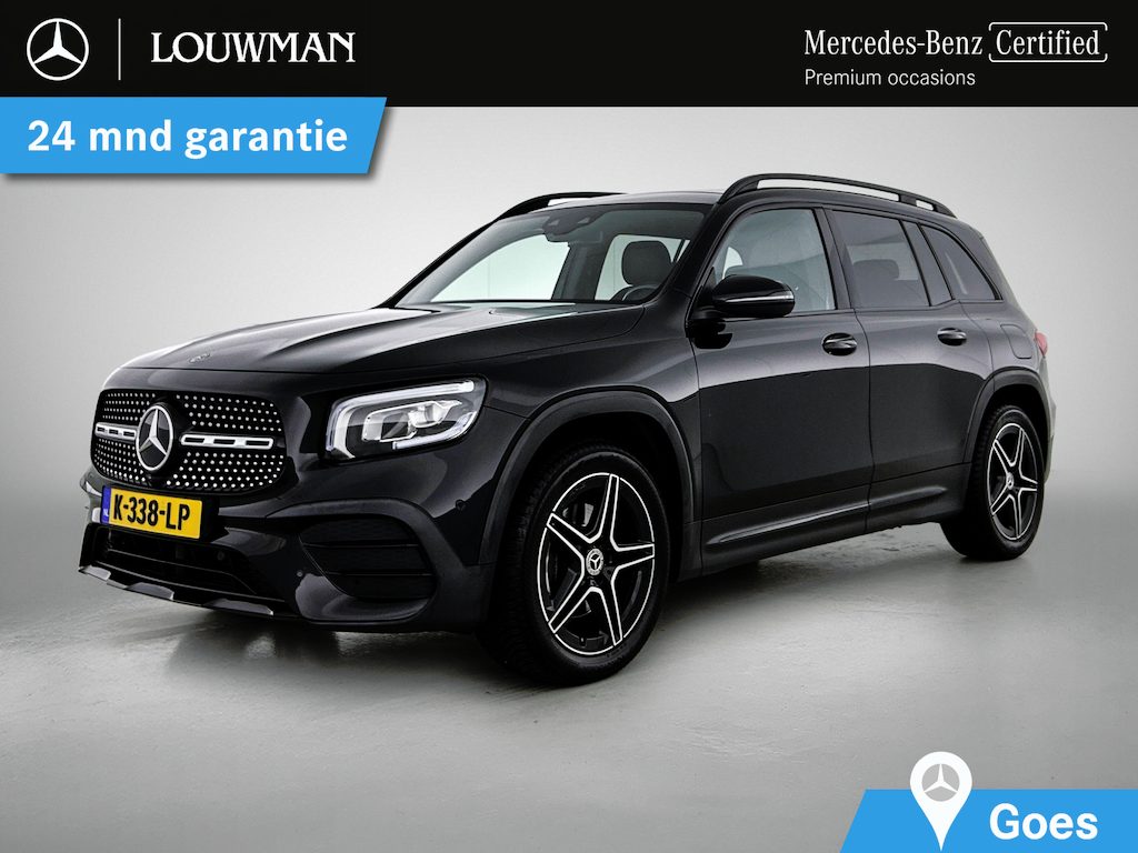 Mercedes-Benz GLB 180 Business Solution AMG | Panoramadak | Sfeerverlichting | Cruise Control | Inclusief 24 maanden MB Certified garantie voor Europa.