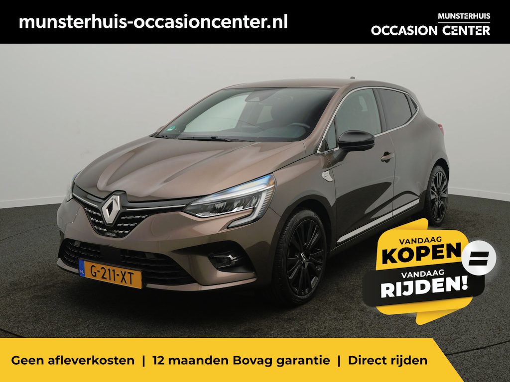 Renault Clio TCe 130 EDC Initiale Paris - RIJKLAARPRIJS - 360 Camera - Lederen bekleding - Stoelverwarming - Stuurverwarming - Volledig dealeronderhouden