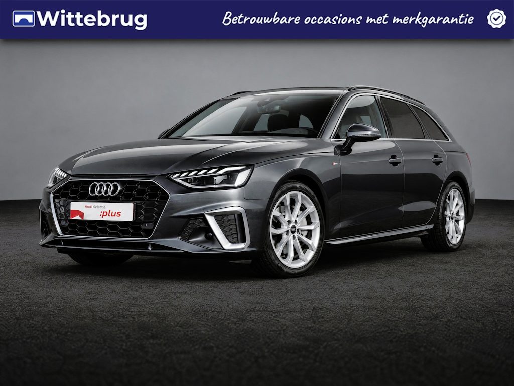 Audi A4 Avant 40 TFSI 204pk s-tronic S Line exterieur / Tour pakket / Stoelverwarming / Sportstoelen / 18" LM velgen