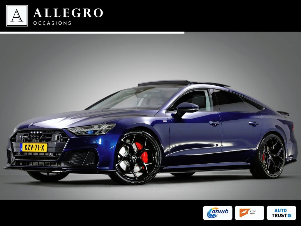 Audi A7 Sportback 50 TFSI e quattro Competition S-Line Edition (MAXTON, LASER, MASSAGE, STOELVENTILATIE, ACC, HEAD-UP, NACHTZICHT)