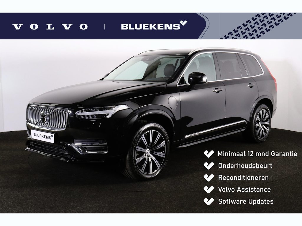 Volvo XC90 T8 Recharge AWD Inscription - IntelliSafe Assist & Surround - 360º Camera - Harman/Kardon audio - Adaptieve LED koplampen - Verwarmde voorstoelen, stuur & achterbank - Parkeersensoren voor & achter - Elektr. bedienb. voorstoelen met geheugen - Draadloze tel. lader - Extra getint glas - Inklapbare trekhaak - 20' LMV
