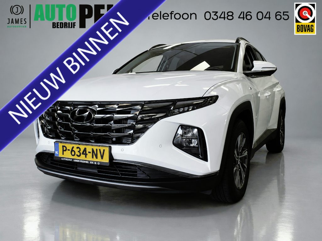 Hyundai Tucson 1.6 T-GDI MHEV Comfort, Navigatie, Achteruitrijcamera, Cruise controle,  Elek ramen V/A/, Elek spiegels, Led verlichting, Pdc V/A, Lm velgen 19'', Nederlandse auto, Trekgewicht 1650kg!! Bovag afleverpakket 695,-