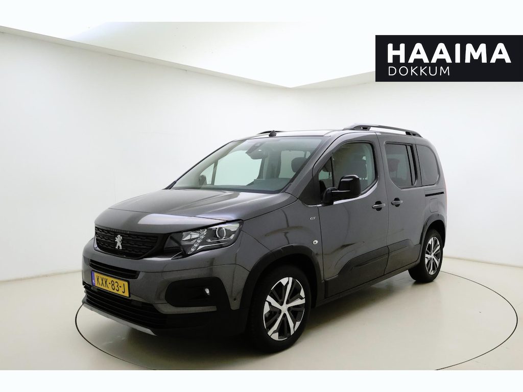 Peugeot Rifter 1.2 Puretech 130pk Automaat GT | Navigatie | Trekhaak | Panoramadak | Achteruitrijcamera | Climate control | Dakrails | Stoelverwarming | Lichtmetalen velgen