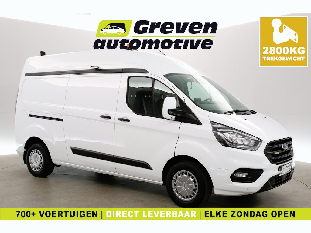 Ford Transit Custom 2.0 TDCI L2H2 | Airco | Camera | Cruise | 3 Zits | 2800KG Trekgew. | Parkeersens.
