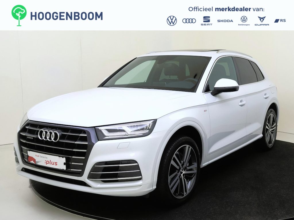 Audi Q5 55 TFSI e quattro Competition | SoH 100% | Panoramadak | Cruise control | Keyless |  Stoelverwarming | Parkeersensoren | 3-zone airco | Navigatie |