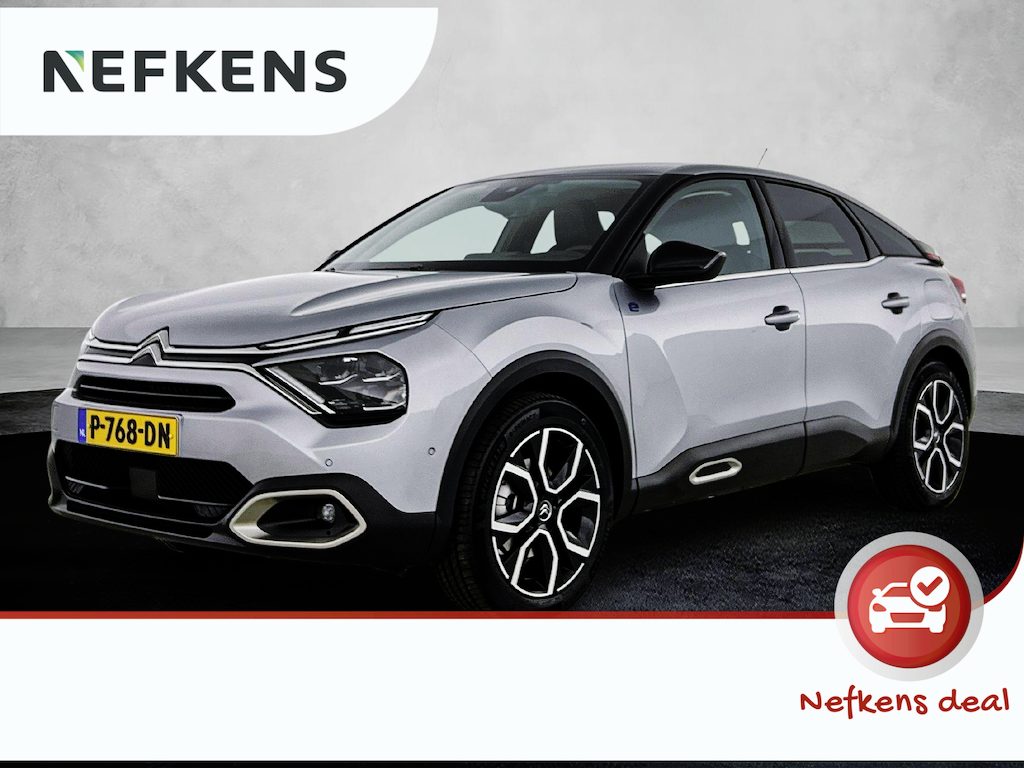 Citroën E-C4 136pk Feel Pack 50 kWh Automaat | 1ste Eigenaar | Head-Up Display | Navigatie | Adaptieve Cruise Control | 17"LMV | Full-LED | Camera | Stoel-/Stuur-/Voorruitverwarming |
