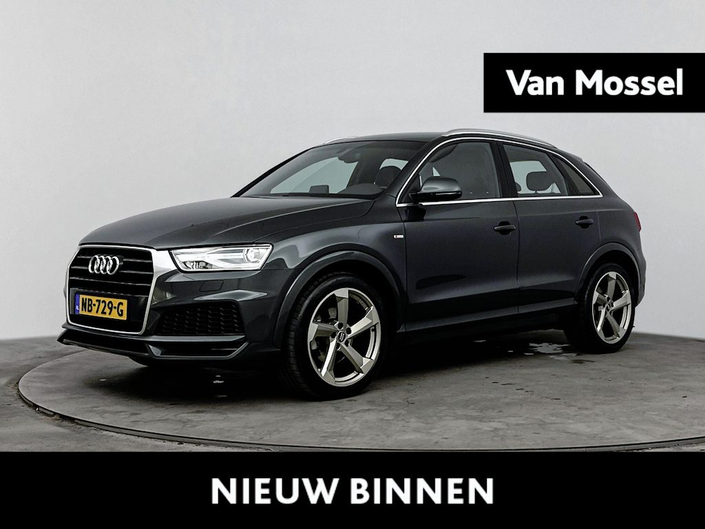 Audi Q3 2.0 TFSI quattro Sport Pro Line S | ACC | Climate Control | Navigatie | Bluetooth | lichtmetalen velgen 19" |