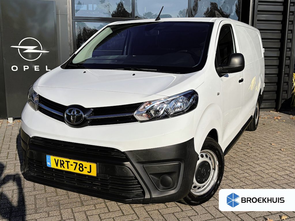 Toyota ProAce Worker 2.0 D-4D L3 145 PK Live Long | TREKHAAK| DEALER ONDERHOUDEN| EERSTE EIGENAAR| 3-PERSOONS| HOUTEN AFWERKING LAADRUIMTE| APPLE CARPLAY/ANDROID AUTO| PARKEERSENSOREN ACHTER| DAB| CRUISE CONTROL| AIRCO|
