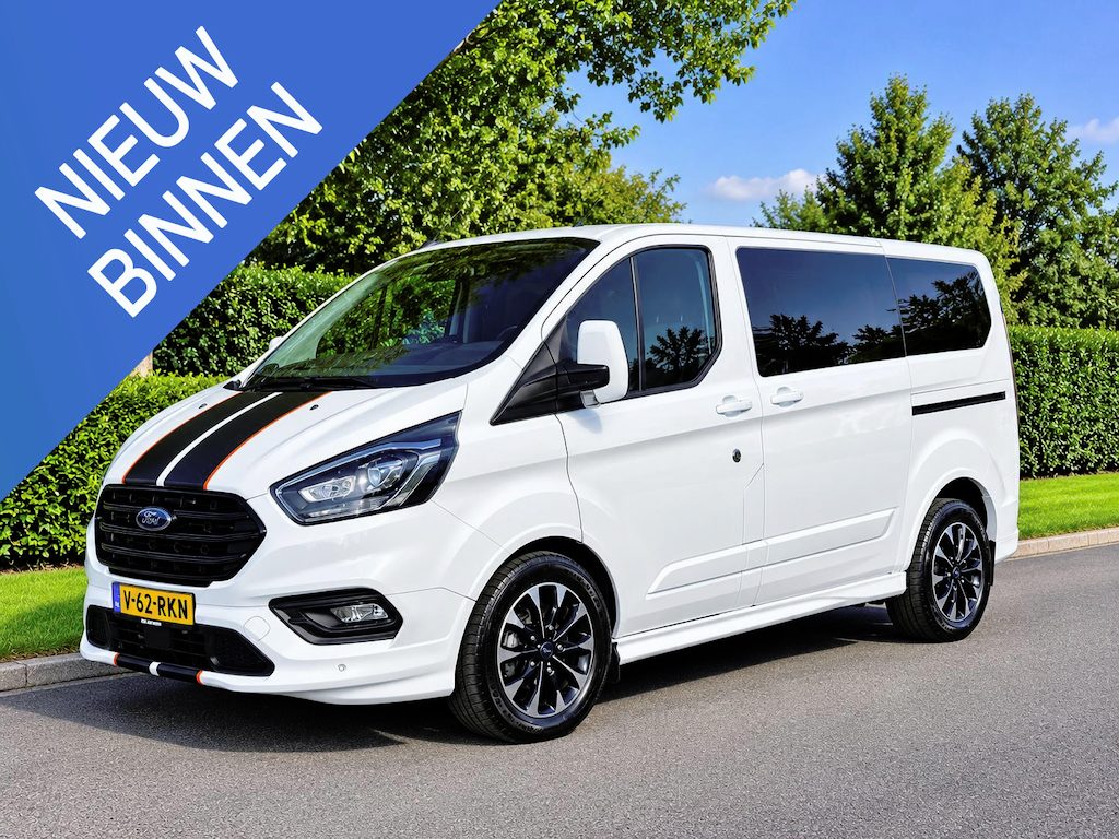 Ford Transit Custom 2.0 TDCI 185PK Sport DC AUT•Leder•ACC