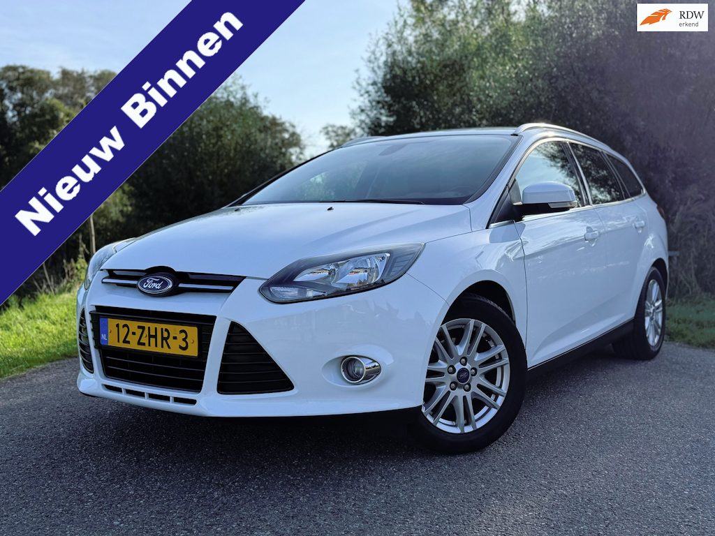 Ford Focus Wagon 1.0 EcoBoost Titanium / Navi / Trekhaak / Clima / 16" Velgen / PDC / Cruise / LED / Goed Onderhouden! /