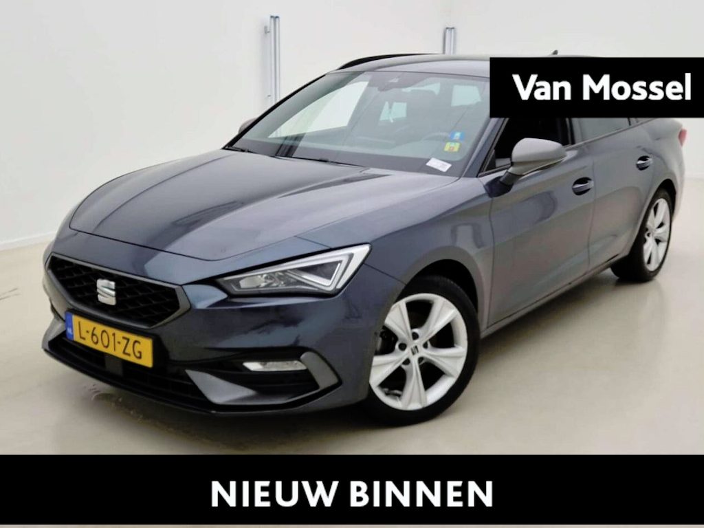 SEAT Leon Sportstourer 1.5 TSI FR Business Intense | WORDT VERWACHT | STUURVERWARMING | STOELVERWARMING | ACHTERUITRIJCAMERA | SFEERVERLICHTING | ELEKTRISCHE ACHTERKLEP |