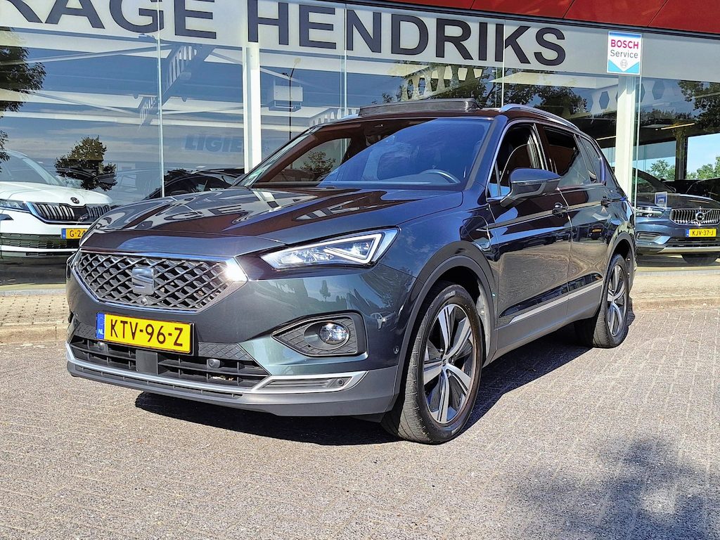 SEAT Tarraco 1.4 TSI e-Hybrid PHEV Xcellence | SOH: 90,0% | Panorama | Trekhaak 1800kg | 360 cam | Stoel verwarming V + A | Full LED |