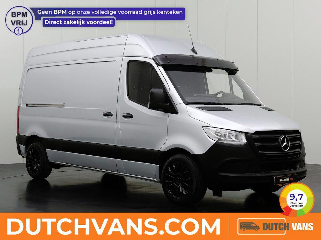 Mercedes-Benz Sprinter 9G-Tronic Automaat L2H2 | Multimedia | Camera | Airco | 3-Zits | Betimmering