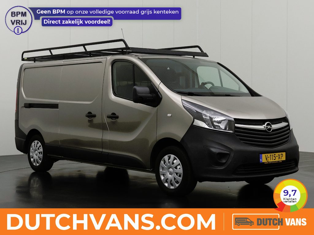 Opel Vivaro 1.6CDTI 120PK Lang Edition | Imperiaal | Trekhaak | Navigatie | Multimedia | Airco | Cruise | 3-Zits
