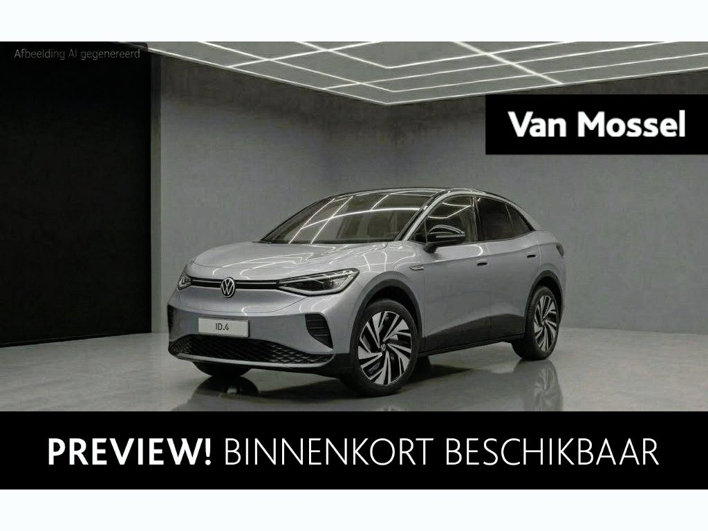 Volkswagen ID.4 Pro 77 kWh 204 PK| Dealeronderhouden | Trekhaak | Warmtepomp | Panoramadak | Elektrische Voorstoelen Met Geheugen | 360 Camera | Navigatie