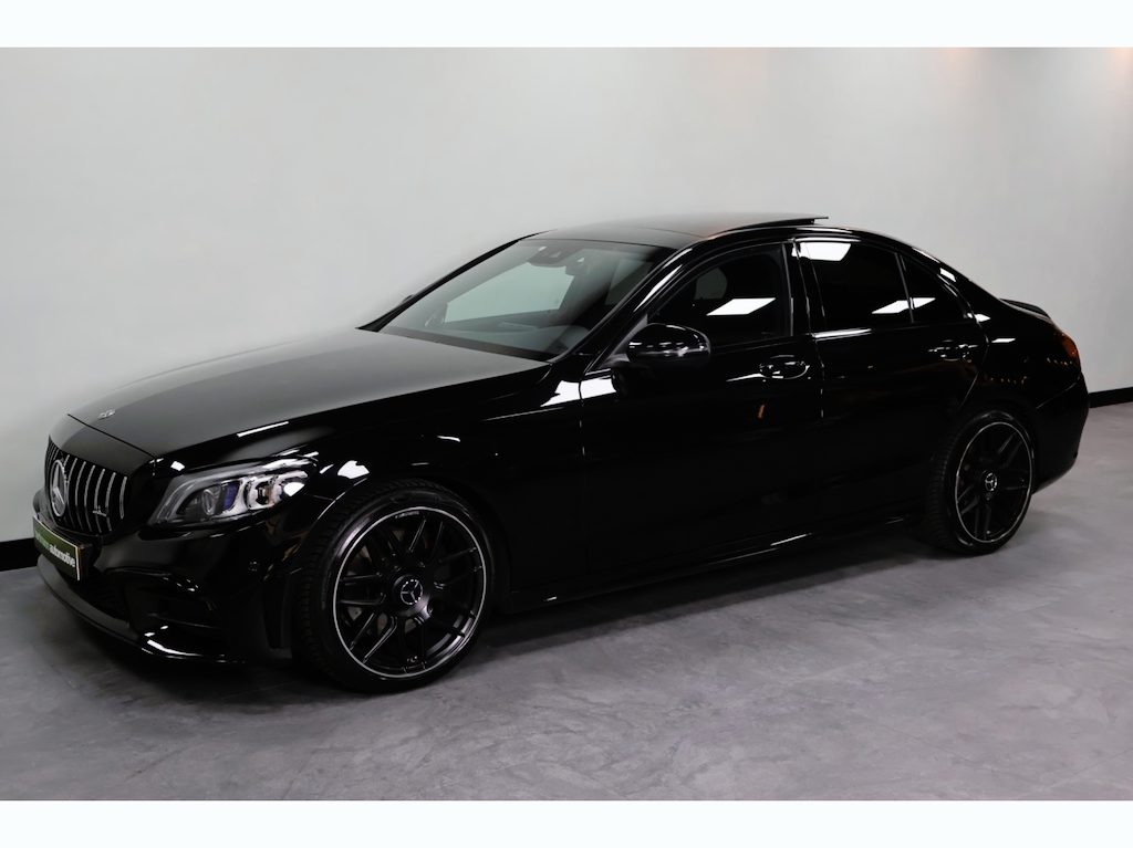 Mercedes-Benz C-klasse AMG-LINE|PANO|LEDER|BURMESTER|MULTIBEAM