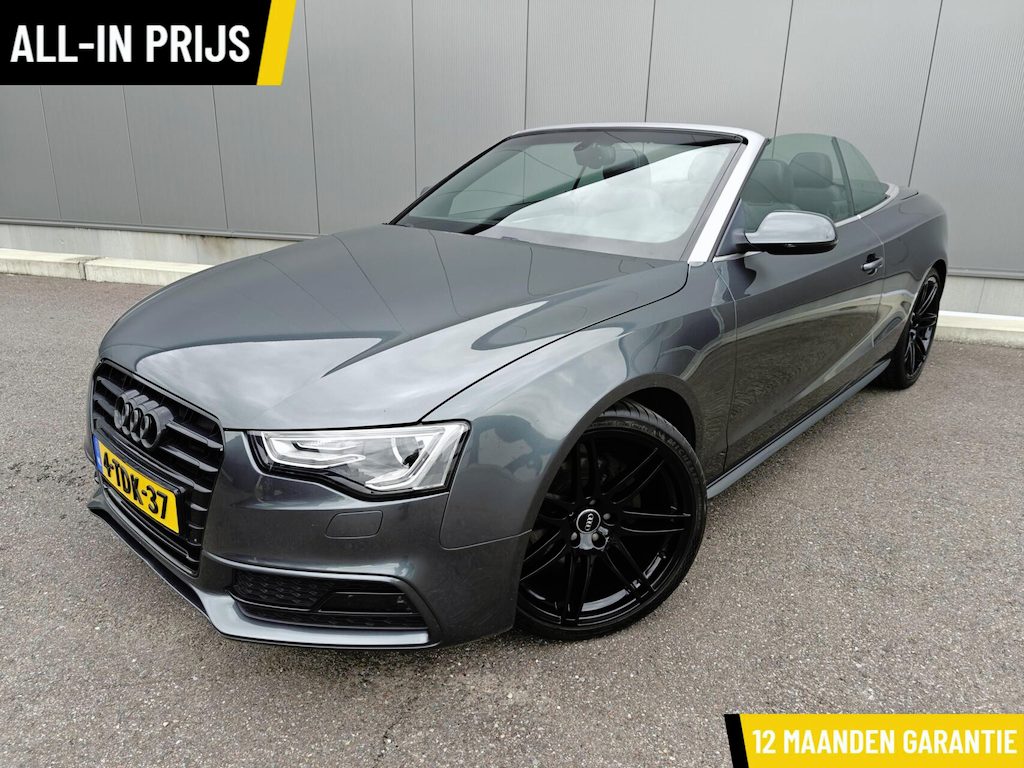 Audi A5 Cabriolet|NL Auto|S-Line|20inch|Leder|Stoelverwarming| 1.8 TFSI Pro Line S