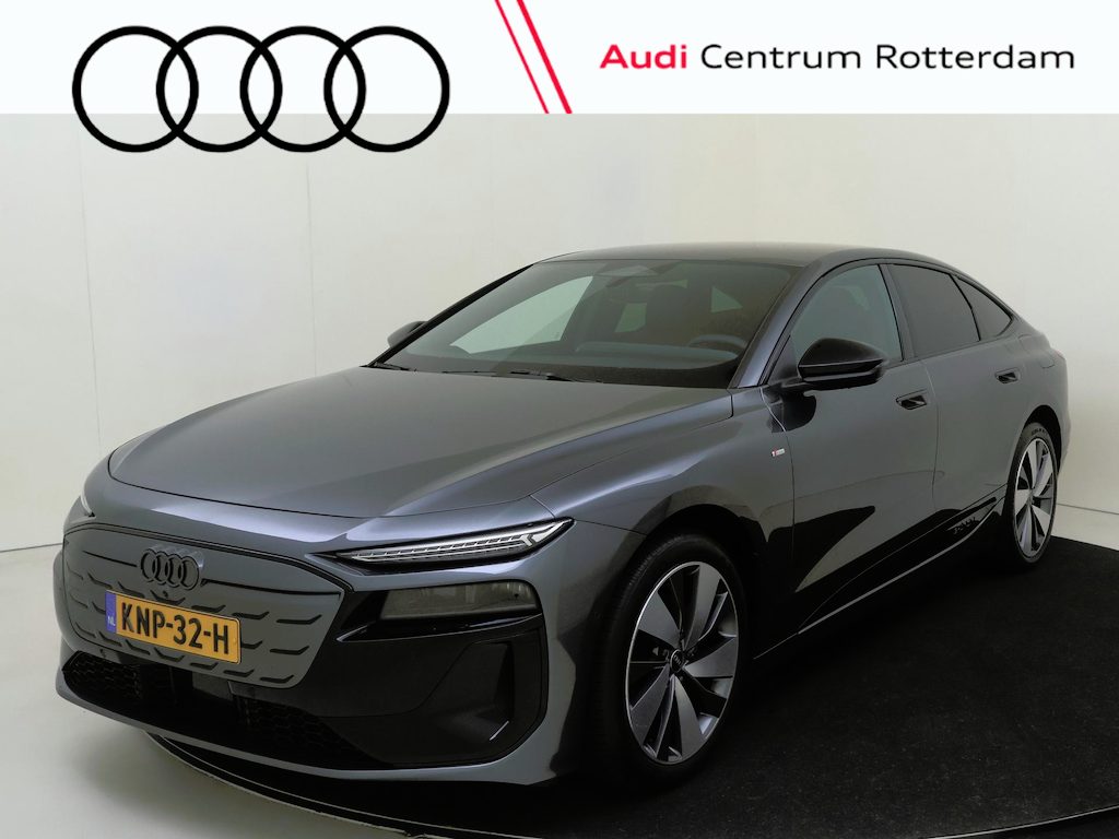Audi A6 Sportback  e-tron S edition 83 kWh | Lederen bekleding | Stoelventilatie | Optiekpakket Zwart | Bijrijderscherm | Elek. verstelbare voorstoelen