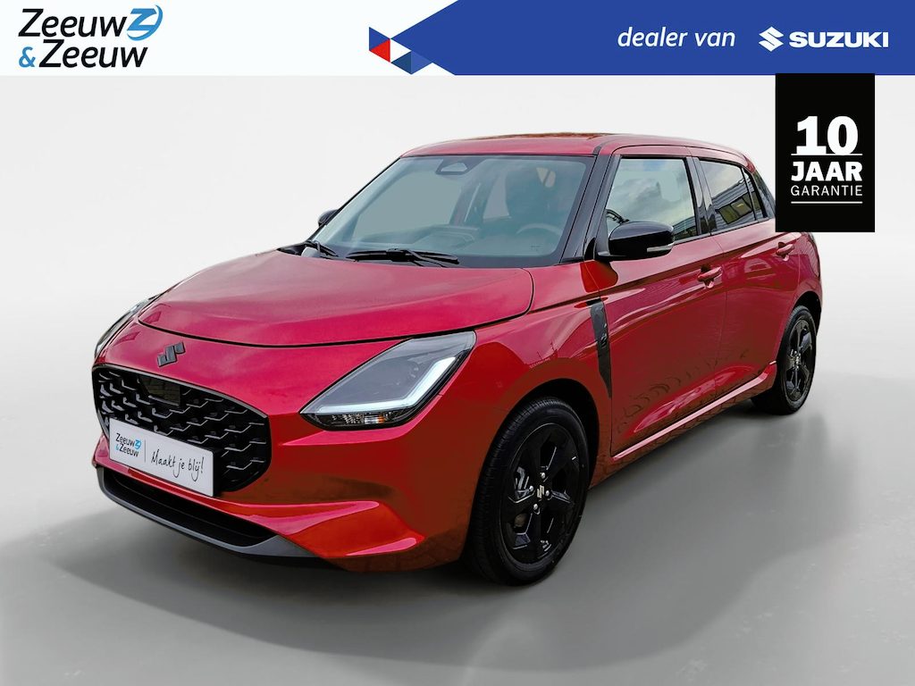 Suzuki Swift 1.2 Edition 60 Smart Hybrid | €2.200.- korting | Lederen bekleding | Zwarte velgen | Dode hoek detectie