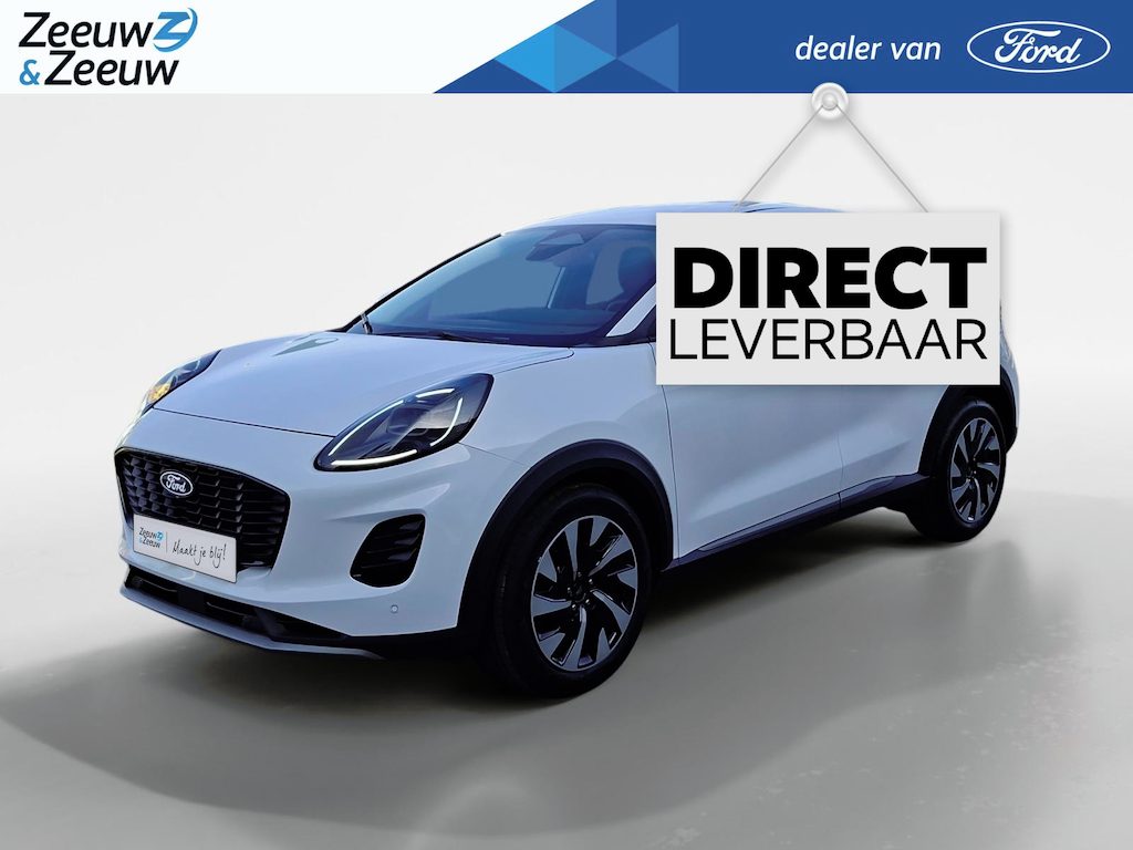 Ford Puma 1.0 EcoBoost Hybrid Titanium automaat | €5.000.- korting | GRATIS automaat | Winterpack | Driver assistance pack | Direct leverbaar
