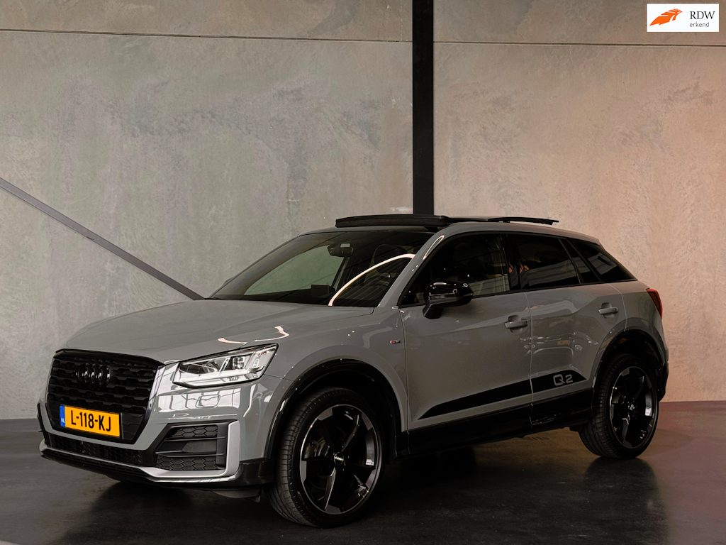 Audi Q2 1.0 TFSI Sport Edition #1, Trekhaak Standkachel Pano S-line 19" LED