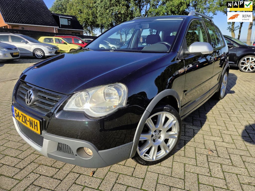 Volkswagen Polo 1.4-16V Cross 2008. Climate/Cruise/Lichtmetaal Etc.. APK 10-2027
