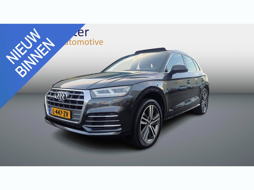 Audi Q5 45 TFSI quattro Design Pro Line Plus S line Extrerieur|Panoramadak|Leder|Trekhaak af Fabriek|Volledig Dealer Onderhouden|Eerste Eigenaar.