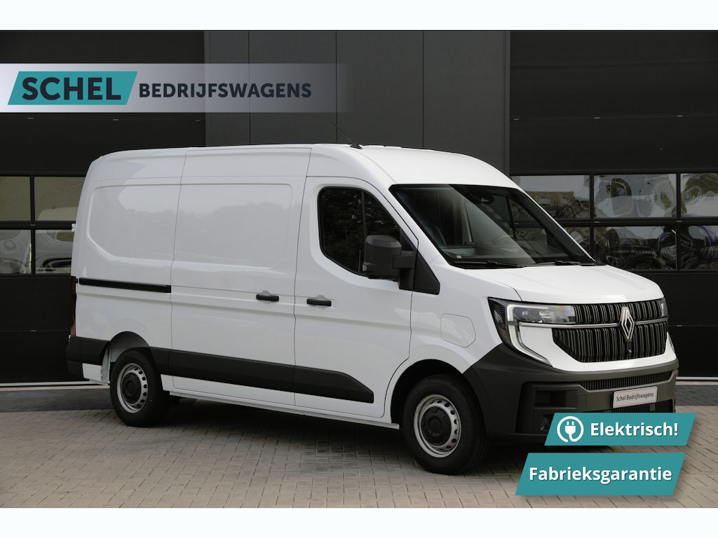 Renault Master E-Tech T35 L2H2 Advance Long Range 87 kWh 143pk - 2x Schuifdeur - Navi - Camera - Betimmering - Trekhaak - Blind Spot - Stoelverwarming - Rijklaar