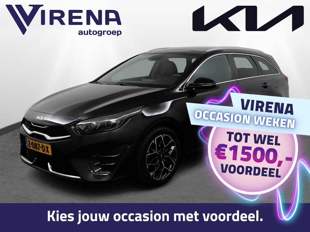 Kia Ceed Sportswagon Automaat 1.5 T-GDi GT-Line Navigatie - Achteruitrijcamera - Apple Carplay & Android Auto  -  Elektrische Achterklep - Panorama dak/ Schuifkantel functie - ACC - Climate Control - Fabrieksgarantie tot 03-231