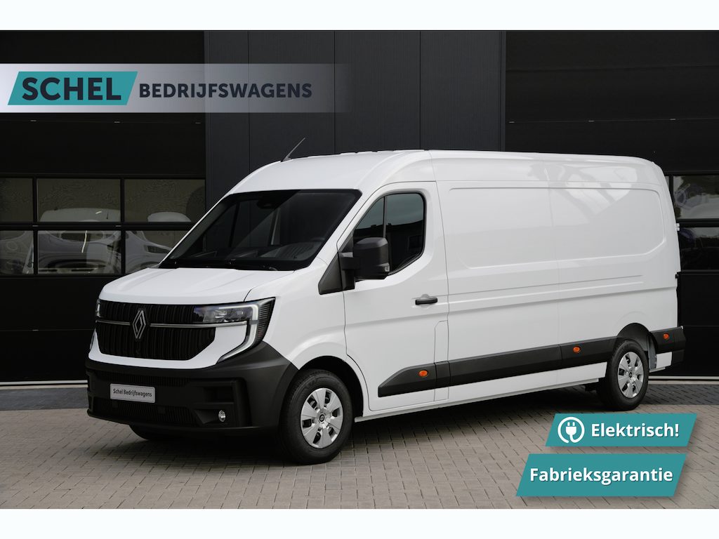 Renault Master E-Tech T35 L3H2 Advance Long Range 87 kWh 143pk - Navi - 1+1 - Camera - Betimmering - Stoelverwarming - Blind Spot - 270 GR deuren - Rijklaar