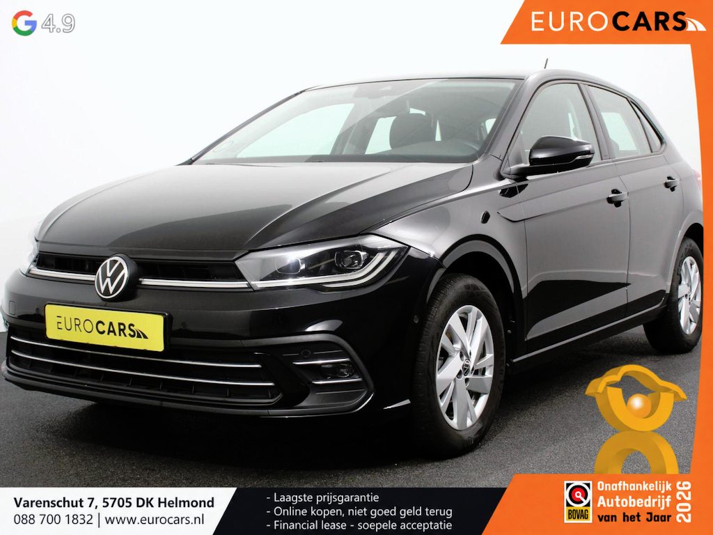 Volkswagen Polo 1.0 TSI 95pk DSG Style Navigatie Apple Carplay/Android Auto Parkeersensoren Park Assist Adaptieve Cruise Control Stoelverwarming Airco Digitale cockpit