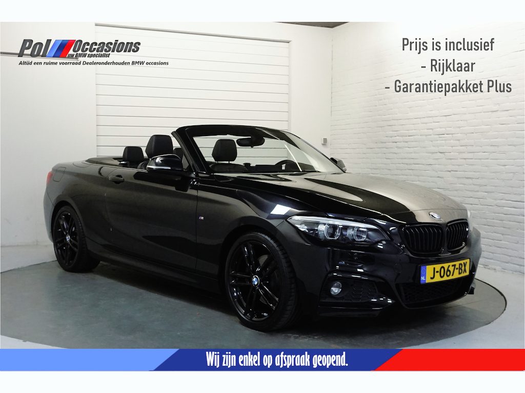 BMW 2-Serie Cabrio 220i High Exec M-Pakket | Dealerauto | Carplay | Camera | 220