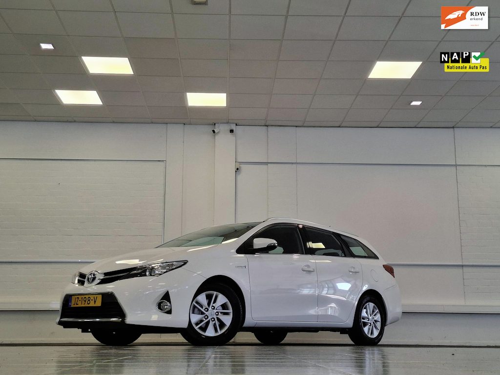 Toyota Auris Touring Sports 1.8 Hybrid Lease+ 100% Onderhouden Navi Camera Clima Cruise