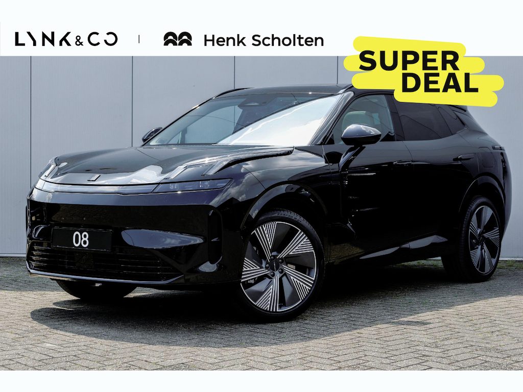 Lynk & Co 08 345PK More | 200km Hybride | Stoelmassage, Verwarming en Ventilatie | Panoramadak | Matrix LED | Harman Kardon | 360° Camera | Getint glas | Voorstoelen met geheugen | Sfeerverlichting | Apple Carplay | Android Auto | Dodehoekassistent | Adaptive Cruise Contol | Actieve Bochtverlichting | Achterbankverwarming | Keyless Entry