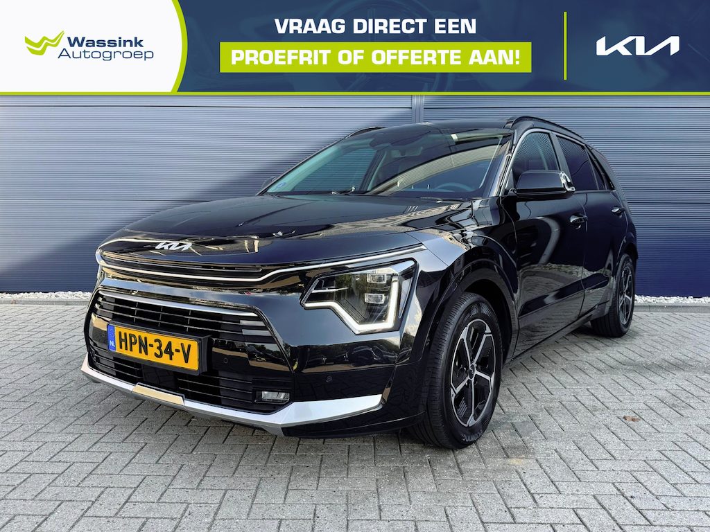 Kia Niro Hybrid 1.6 GDi DynamicPlusLine Navigatie | Apple carplay/Android auto | Elektrische kofferklep | Lage KM stand!