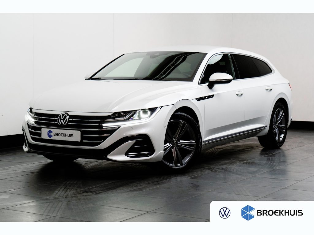 Volkswagen Arteon Shooting Brake 1.4 TSI eHybrid R-Line Business+ l Vol Leder int. l Elektr. Stoel incl Memory l Elektr. Trekhaak l Stoel verwarming voor en achter l Elekt. Klep l Matrix LED l