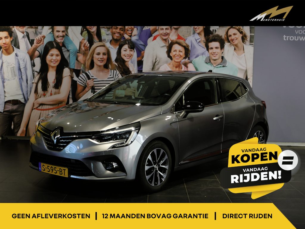 Renault Clio 1.0 TCe 90 Techno *Dealer onderhouden!* - Dodehoek - Groot scherm - Camera