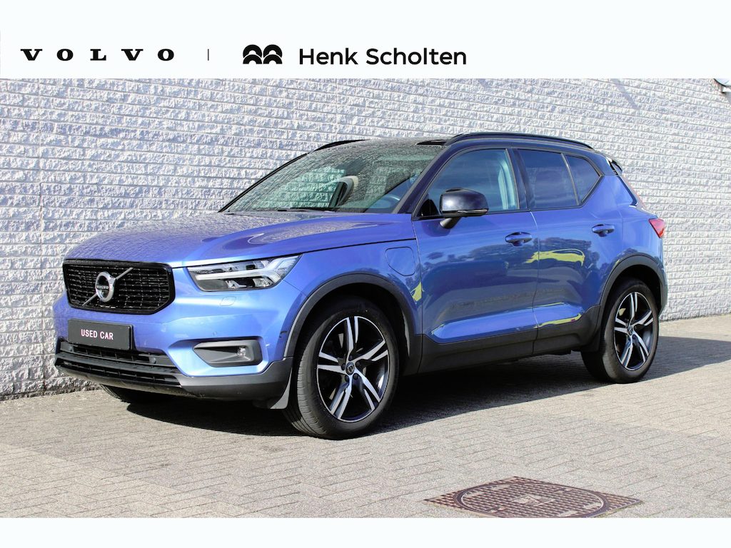 Volvo XC40 1.5 T5 Recharge R-Design Expression | Afwijkende dakkleur | Alarm klasse 1(startblokkering) | Centrale deurvergrendeling met afstandsbediening | Cruise control | dodehoekdetectie met correctie (Bliss) | Kunstlederen/alcantara bekleding | Navigatiesysteem full map + hard disk | Start/stop systeem | Elektrisch glazen schuif-/kanteldak | Rondomzicht camera | Elektrisch verstelbare stoel(en) met geheugen