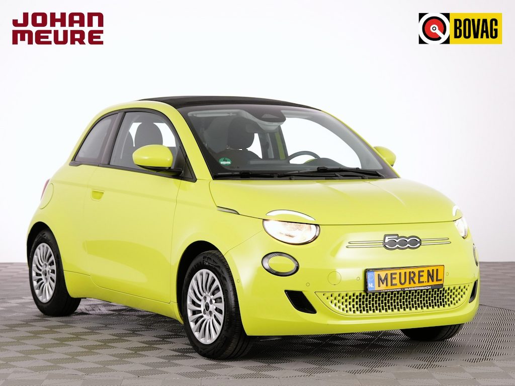 Fiat 500e CABRIO Urban Plus 24 kWh | CAMERA | CARPLAY | Stoelverwarming | PDC | SOH: 100% | !