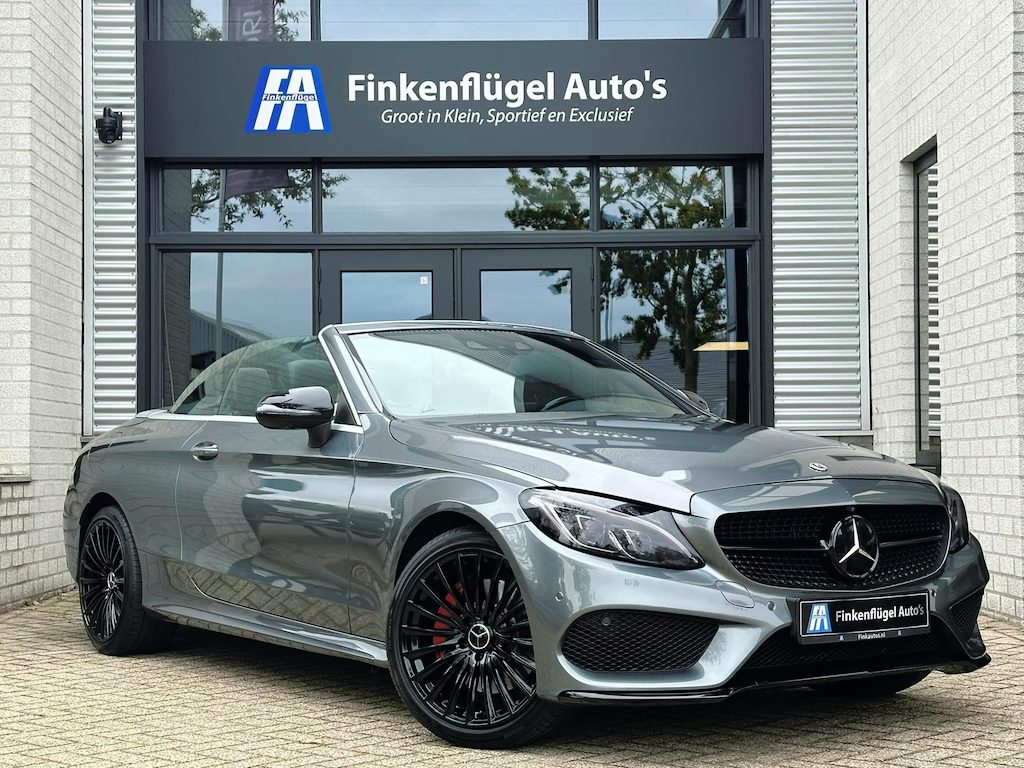 Mercedes-Benz C-klasse Cabrio C400 4MATIC AMG-line |Burmester |Memory |Head-up |360'' |ACC |VOL |