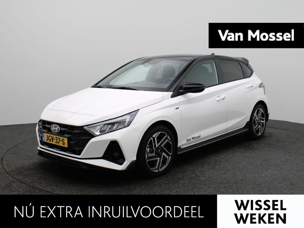 Hyundai i20 1.0 T-GDI N Line | DCT7 | Stoel\Stuurverwarming | Adaptieve Cruise Control | Apple Carplay/Android Auto | Sportief Geluid!! | N-Line Spoiler!! |