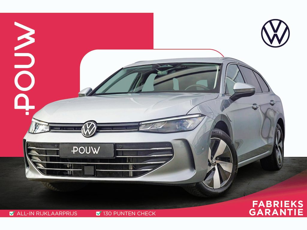Volkswagen Passat Variant 1.5 eHybrid 204pk Business | SoH 100% | Trekhaak | Head-up | Elektrische Stoelen