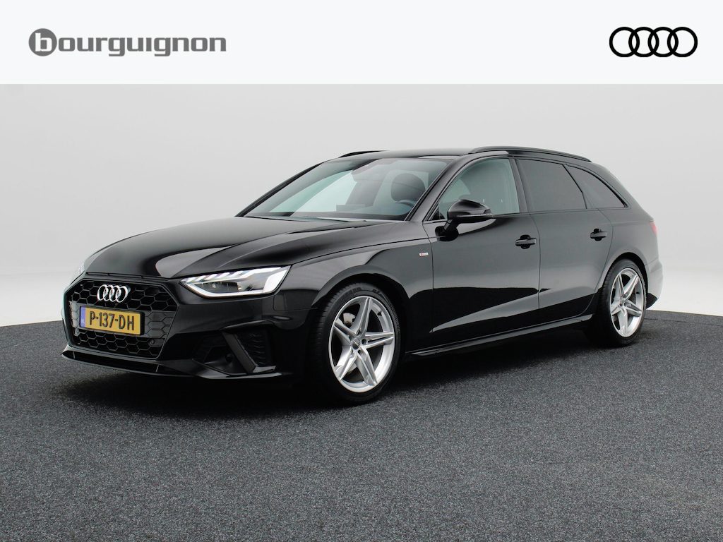 Audi A4 Avant 35 TFSi 150 Pk Automaat S-Line Competition | Full LED | Stoelverwarming | Keyless | Navigatie | 18 Inch | Zwart Optiek | Privacy Glass
