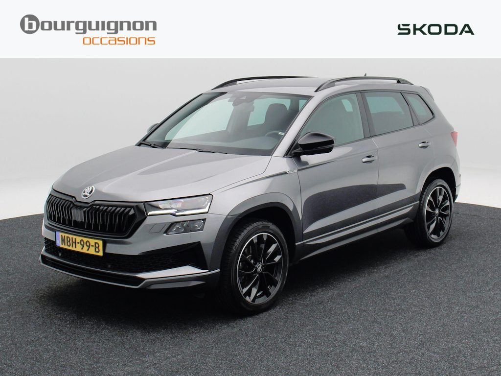 Skoda Karoq 1.5 TSi 150 Pk Automaat Sportline Business | Nieuw Model | Stoel/Stuurverwarming | Camera | Adaptive Cruise | Navigatie | 18 Inch | 74.864Km !!