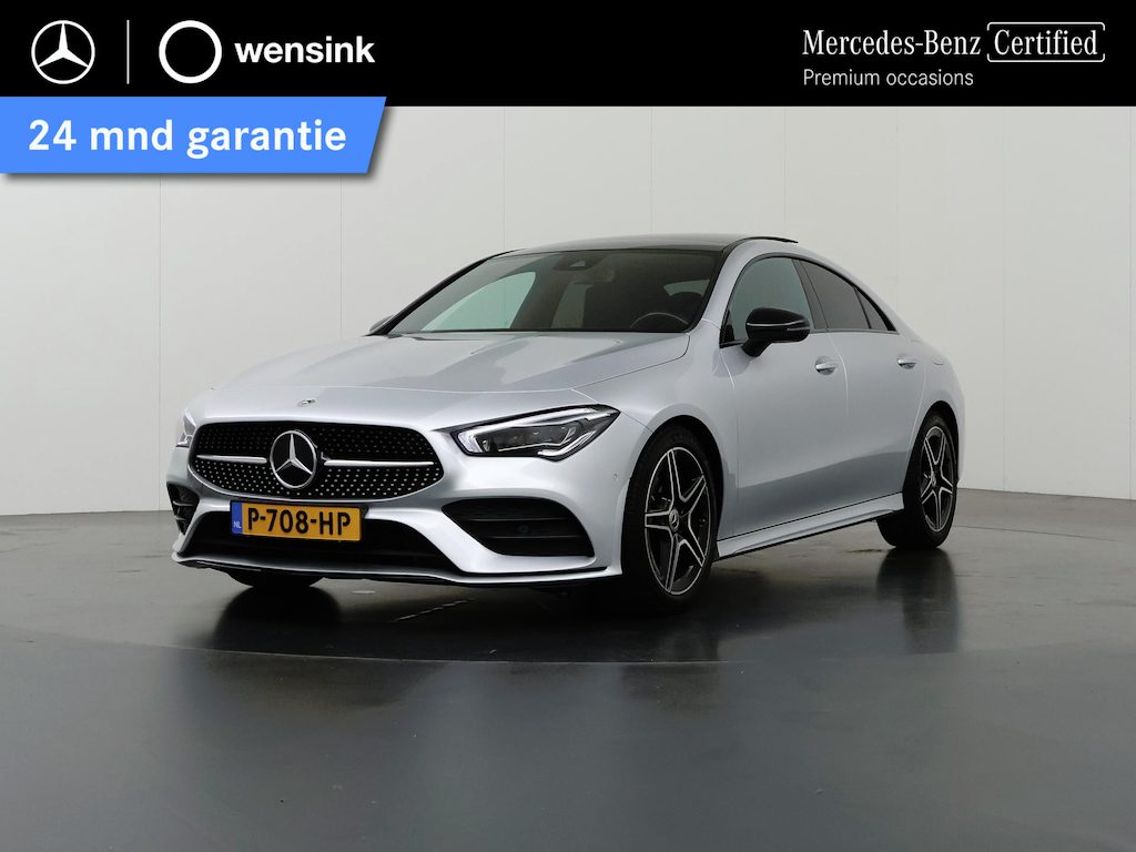 Mercedes-Benz CLA 180 Business Solution AMG | Night | Panoramadak | Widescreen | Stoelverwarming | Achteruitrijcamera | Sfeerverlichting |