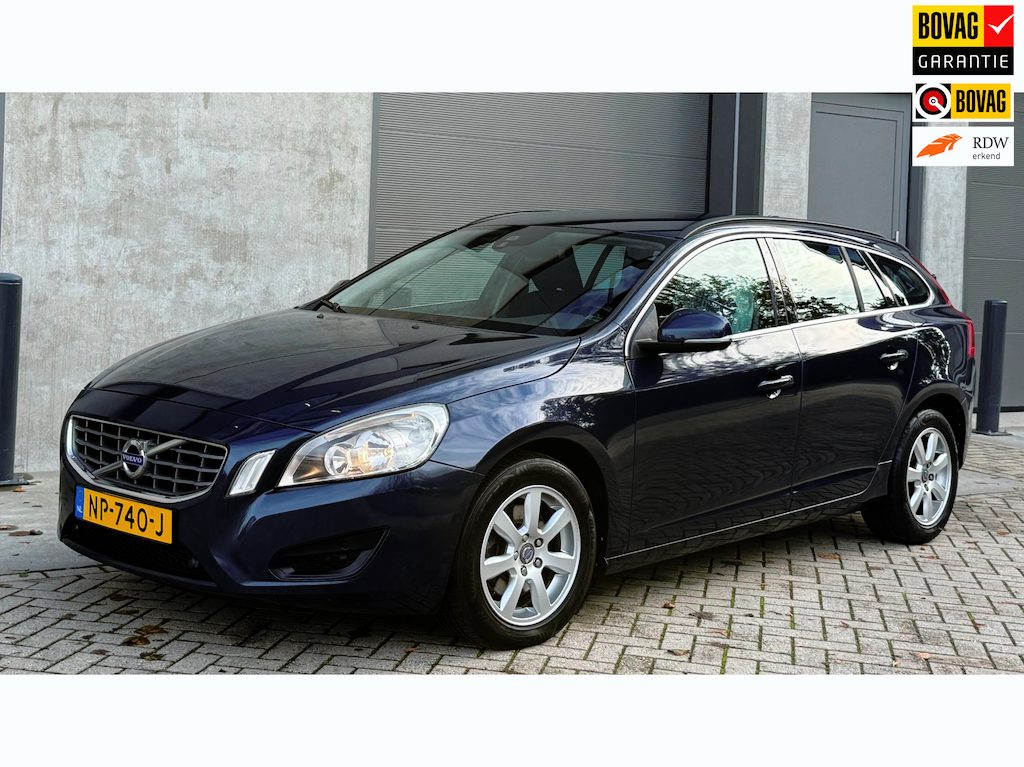 Volvo V60 2.0 D3 2013 Blauw EURO 5|NAP|APK|PDC|136 PK